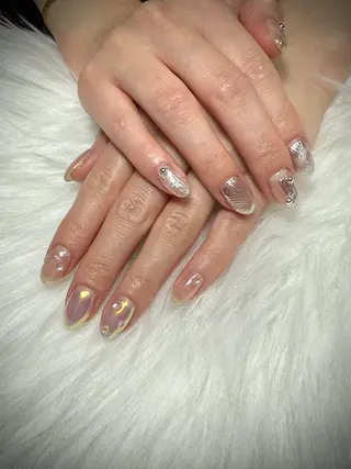 ネイル lit moon🌙 ayakaのネイルデザイン