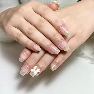 ネイル By moonネイル 🌷ワンホン/韓国風のネイルデザイン