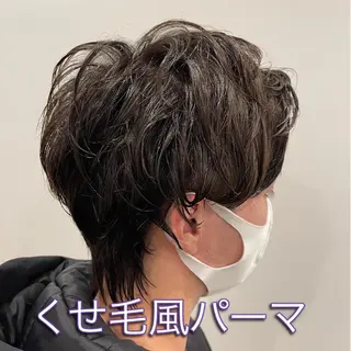ショート 🔥メンズカット/ パーマ/西田有輝🔥のヘアスタイル