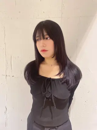 ロング カラー ユイナ ★暖色/レイヤー★のヘアスタイル