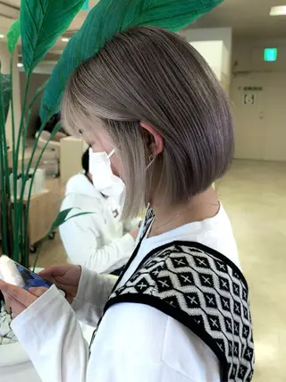 ショート カラー お悩み解決美容師🦚 片山/銀座/有楽町のヘアスタイル