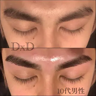 メンズ DxD ディーディの眉毛・アイブロウイメージ