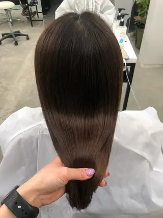 ロング カラー 🧡艶髪ちゅるん髪 🫧🧡YUKI❄️のヘアスタイル