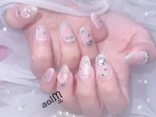 ネイル 葵うさぎ所属・葵うさぎ AIのネイルデザイン