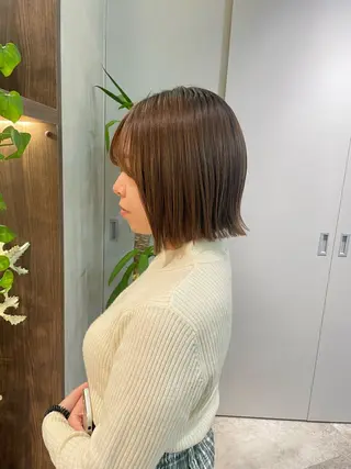 ショート ハイトーン/透明感 yuinaのヘアスタイル