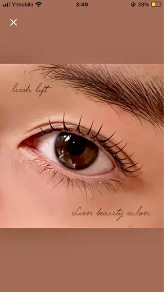マツエク・マツパ Lien eye salonのマツエク・マツパデザイン