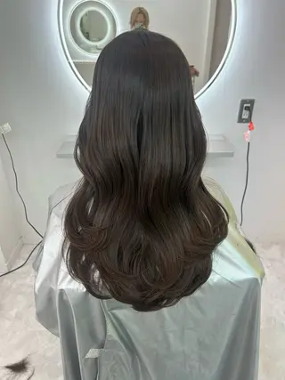 ロング カラー 天王寺 hinataのヘアスタイル