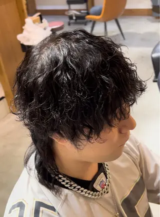 メンズ Miku 🦔 / ヘアセットのヘアスタイル