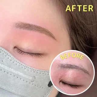 アイブロウ HAIR&MAKE POSH 日暮里のネイルデザイン
