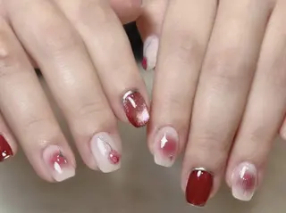 ネイル By moonネイル 🌷ワンホン/韓国風のネイルデザイン