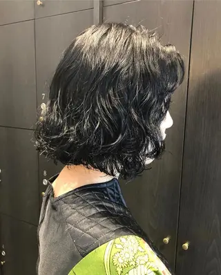 ミディアム カラー パーマ ヘアアレンジ キッズ stylist 🌸 kana.のヘアスタイル