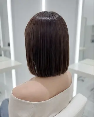 ショート カラー 前髪/似合わせカット COA こも.のヘアスタイル