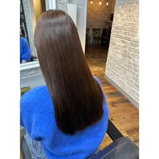 カラー ブリーチ🌟 縮毛矯正🩷はるなのヘアスタイル