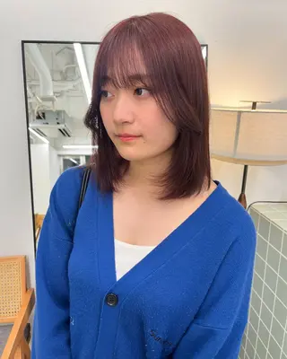 カラー 【sica】 ササダレナ/ショートのヘアスタイル