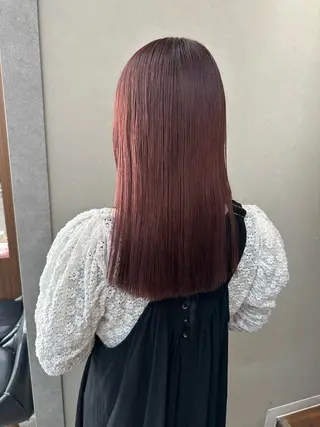 セミロング カラー 熊本市東区 /Ririkaのヘアスタイル