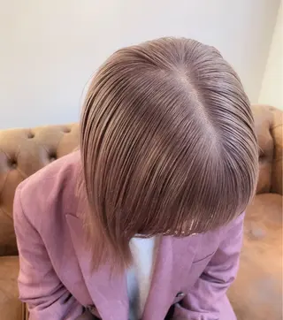 ミディアム カラー パーマ ヘアアレンジ 💖美髪矯正💖 辻未侑のヘアスタイル