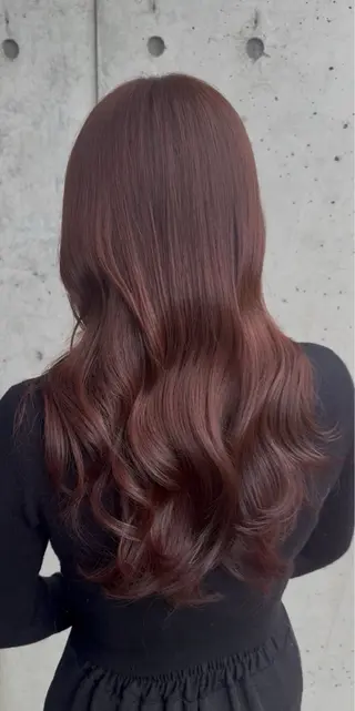 ロング カラー 五味 亜有里のヘアスタイル