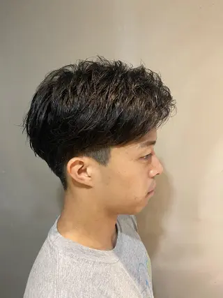ショート メンズ 寳泉 章弘のヘアスタイル