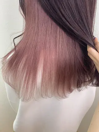 カラー 中村 彩夏のヘアスタイル