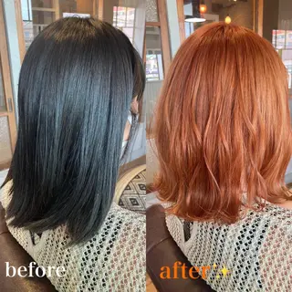 ミディアム タカツド ユウキのヘアスタイル