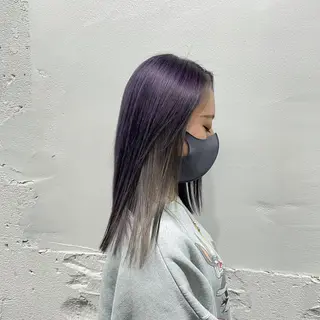 セミロング カラー 🧡艶髪ちゅるん髪 🫧🧡YUKI❄️のヘアスタイル