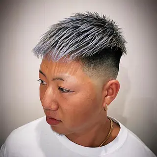 ショート カラー メンズ 新宿メンズヘア 原田睦人のヘアスタイル