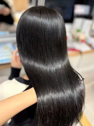 セミロング カラー 寒色/艶カラー 🐺❄️/ yuu.のヘアスタイル