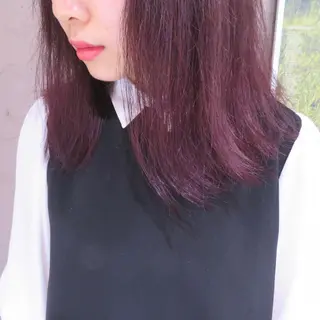 ショート ミディアム セミロング ロング カラー ヘアアレンジ レイヤーカット BLend 渋谷のヘアスタイル