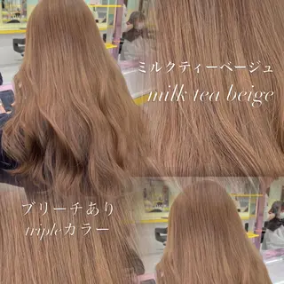 ロング カラー ヘアアレンジ 🦋艶出しワンカラー 🦋MASAKIのヘアスタイル
