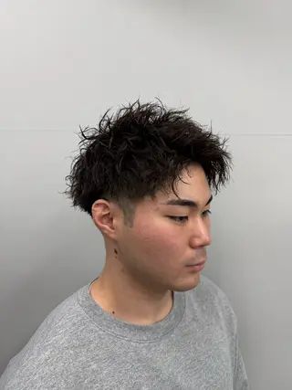 ショート パーマ メンズ 坂本響 メンズカット/パーマのヘアスタイル