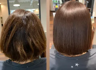 ミディアム 丸山 寛のヘアスタイル