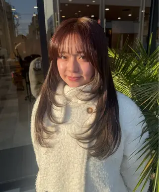 ロング 暖色カラー/パーマ /AKIR‎A🌝のヘアスタイル