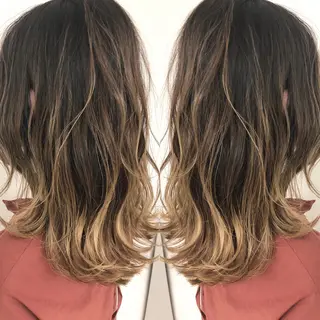 ミディアム カラー 三鷹で1番ショート ボブをカットする新谷のヘアスタイル