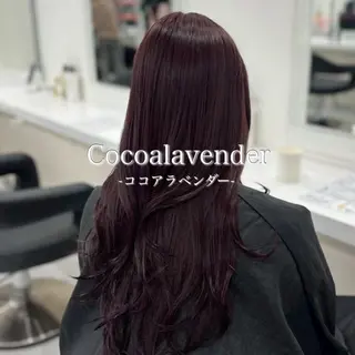 ロング カラー 🧁透明感×モテ💞 WカラーNanamiのヘアスタイル