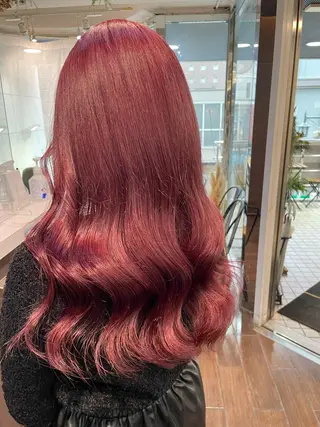 ロング ニュアンスネイル/ ボブ/まちゃこのヘアスタイル