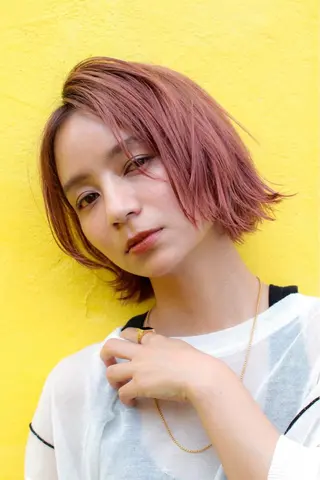 ショート カラー ryuma/ボブ /透明感カラーのヘアスタイル