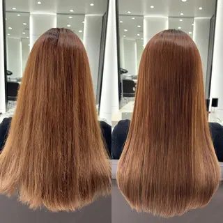 セミロング EIGHT plum TOKIOリミテッドのヘアスタイル