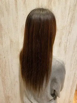 ロング 山中 パトリシアのヘアスタイル