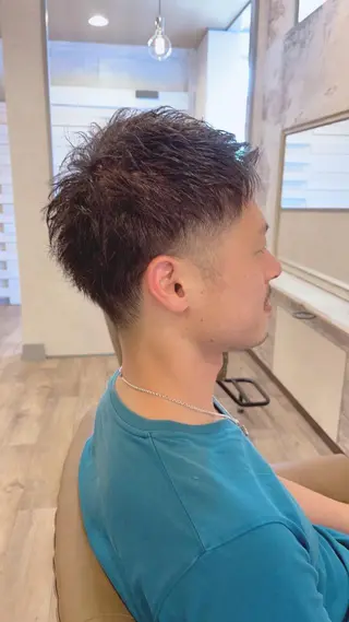 ショート 【DECIDE L.A.W】氏原　将のヘアスタイル