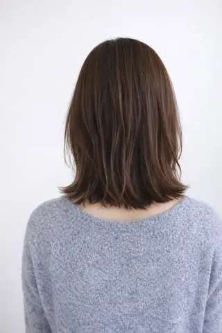 カラー ミディアム 白髪染め専門店 Recolorなおこのヘアスタイル