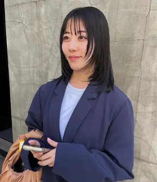 ミディアム HAIR MAKE  miel所属・🫧透明感カラー🫧 SHINSEIのヘアスタイル