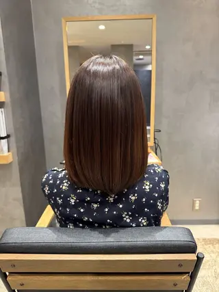 セミロング ハイトーン/ショート /レイヤー 福谷 将のヘアスタイル