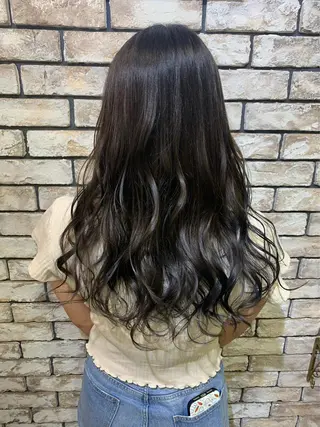 ロング カラー メンズ💫カット& パーマ💫takaのヘアスタイル