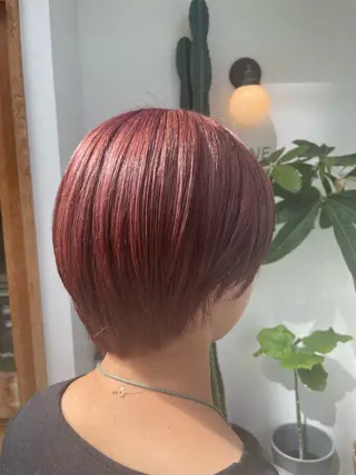 ショート みやした もあのヘアスタイル