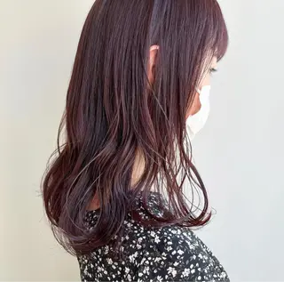 カラー 山口 莉奈のヘアスタイル