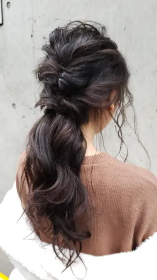 ヘアアレンジ 変身企画実施✨️ ショート専門 宮ヶ迫のヘアスタイル