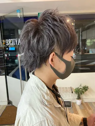 ショート カラー メンズ ✂️似合わせの魔術師 石田一樹✂️のヘアスタイル