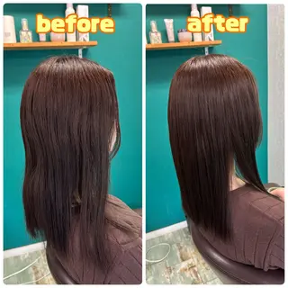 ロング 三原 友美のヘアスタイル
