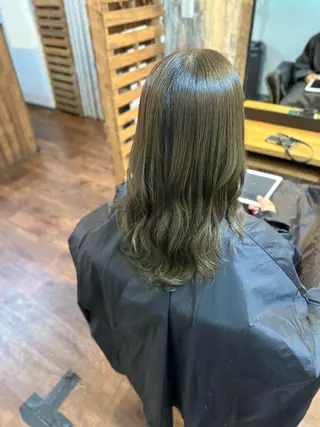 セミロング Luzir⭐︎ GEN⭐︎のヘアスタイル