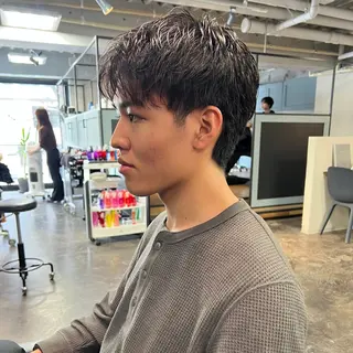 メンズ 💘札幌クロスパーマ 髪質改善💘rinaのヘアスタイル